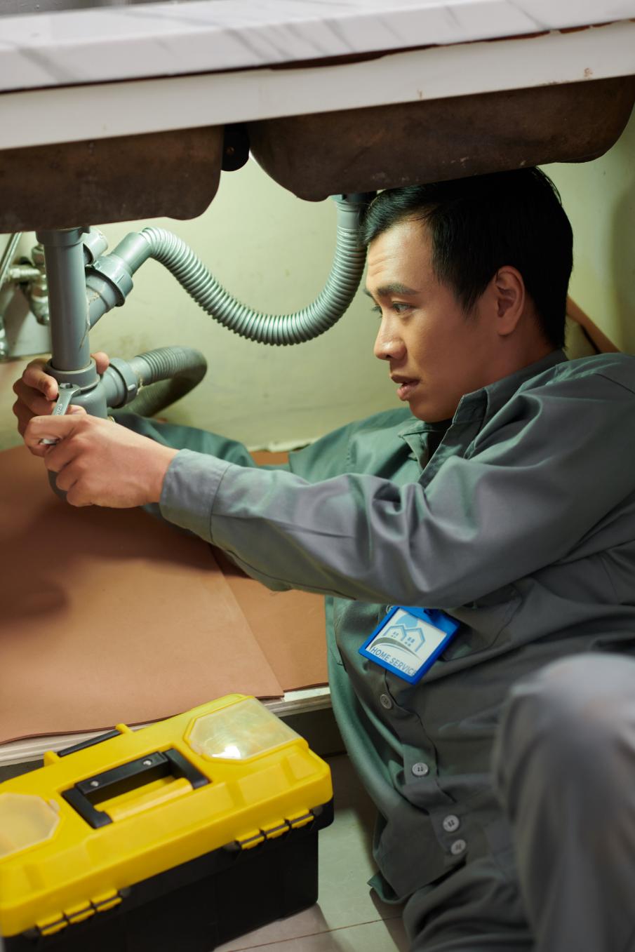 Professional drain cleaning service